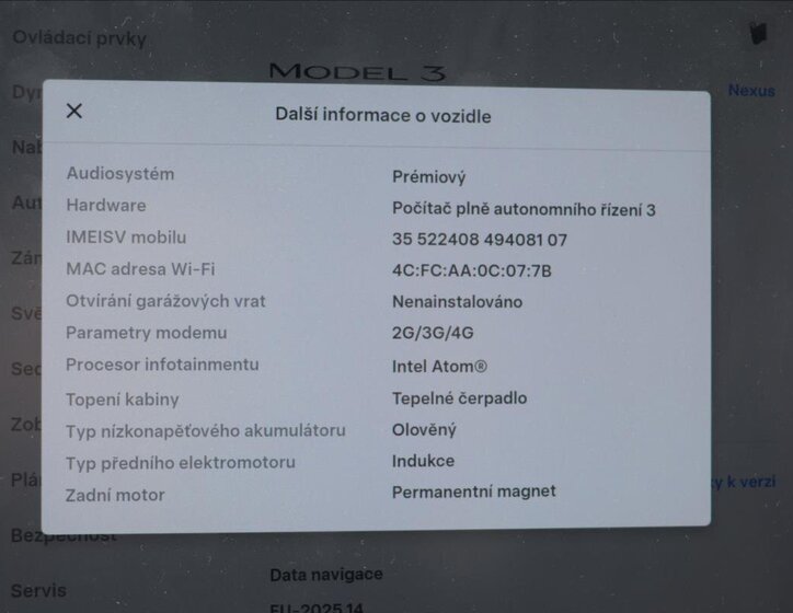 Tesla Model 3 Sedan / Limuzína 0,0 377 kw