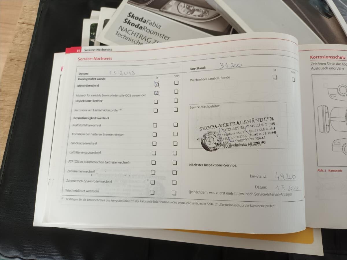 Škoda Roomster Kombi 1,2 l 77 kw