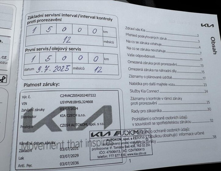 KIA Sportage SUV 1,6 l 117 kw