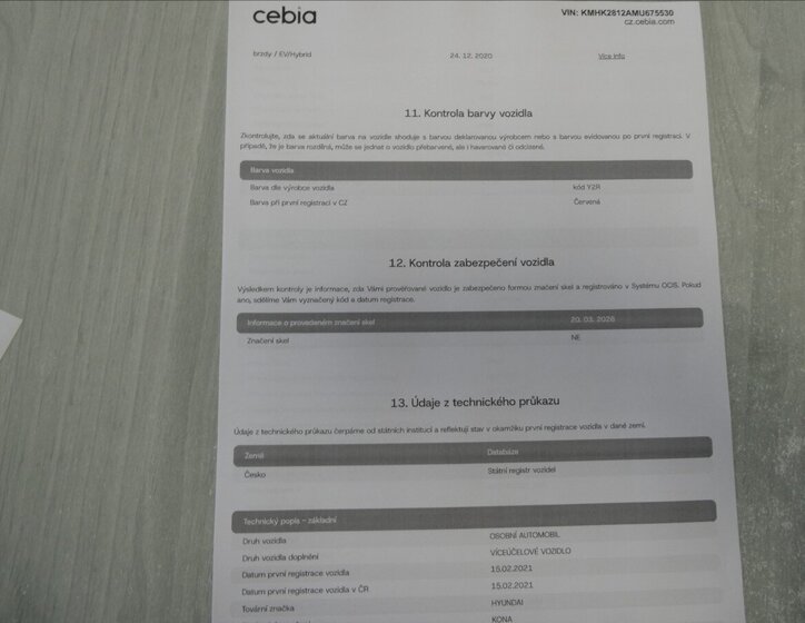 Hyundai Kona SUV / Terénní 998,0 88 kw