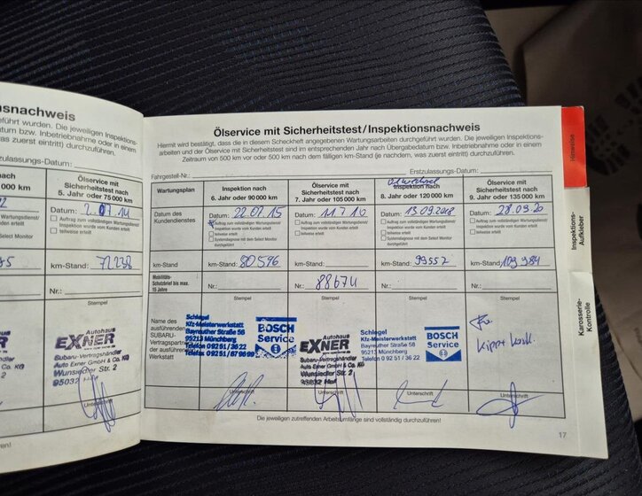 Subaru Forester Kombi 2,0 l 110 kw