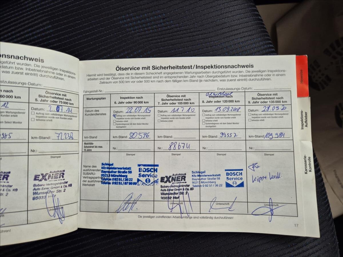 Subaru Forester Kombi 2,0 l 110 kw