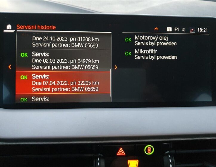 BMW Řada 1 Hatchback 1,5 l 100 kw