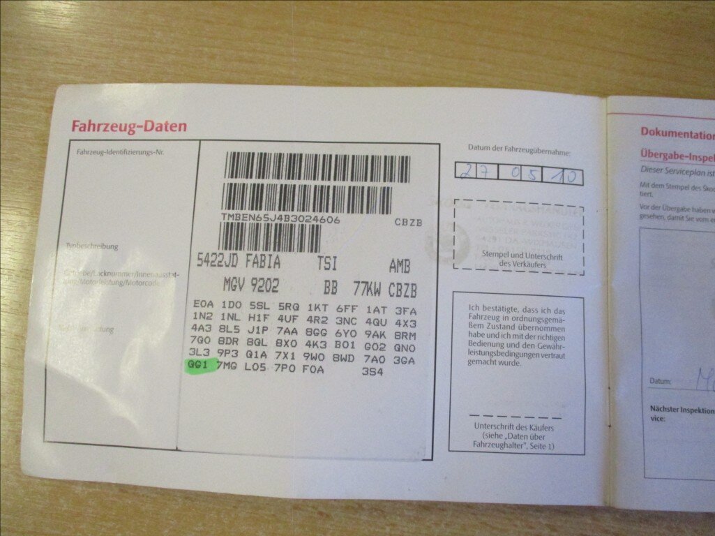 Škoda Fabia Hatchback 1,2 l 77 kw