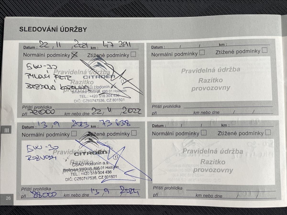 Citroën C-Elysée Sedan / Limuzína 1,2 l 61 kw