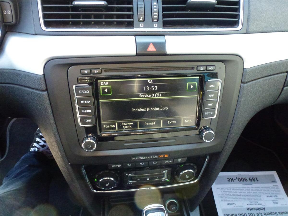 Škoda Superb Kombi 2,0 l 125 kw