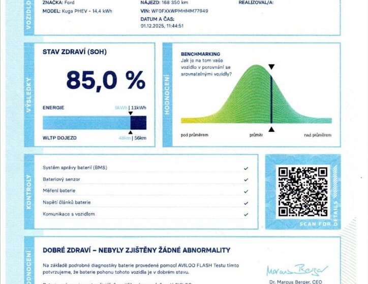 Ford Kuga SUV 2,5 l 112 kw