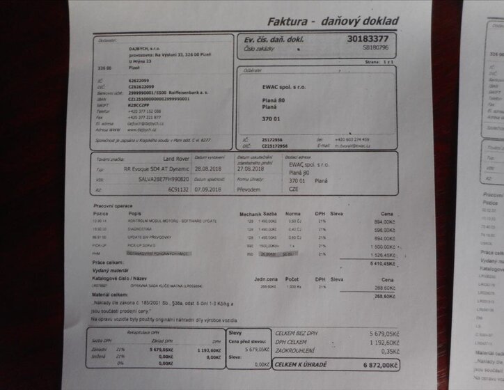 Land Rover Range Rover Evoque SUV 2,2 l 140 kw