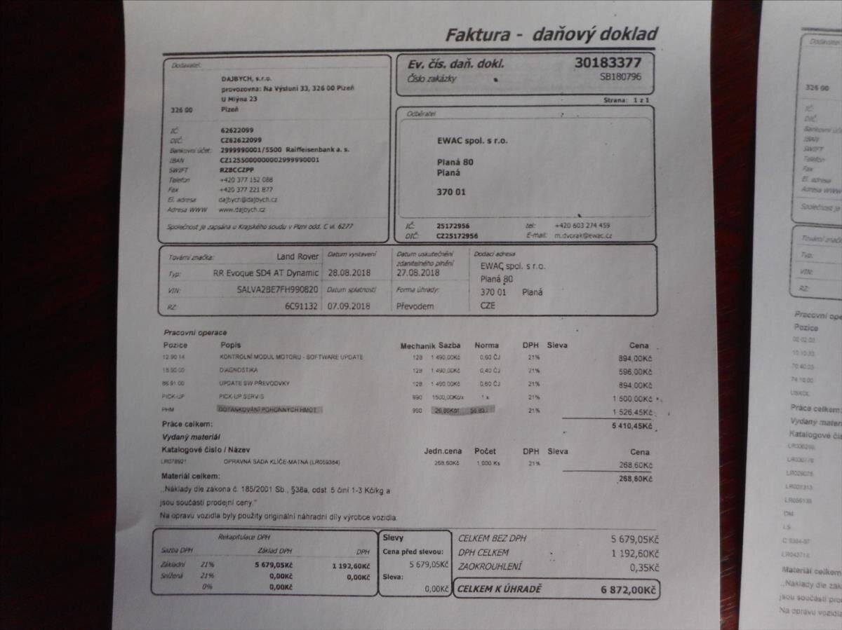 Land Rover Range Rover Evoque SUV 2,2 l 140 kw