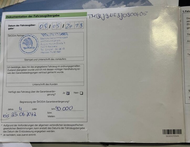 Škoda Octavia Kombi 2,0 l 110 kw