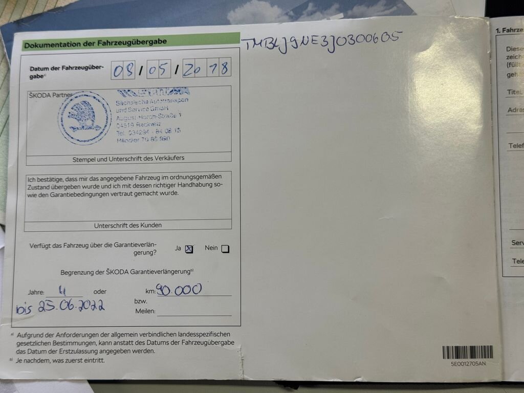 Škoda Octavia Kombi 2,0 l 110 kw