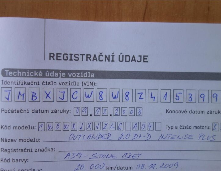 Mitsubishi Outlander SUV 2,0 l 103 kw