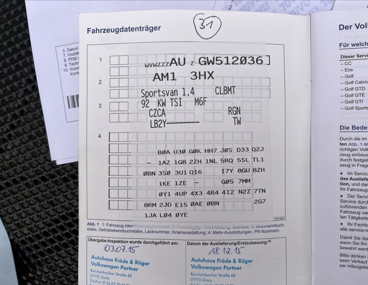 Volkswagen Golf Sportsvan 35