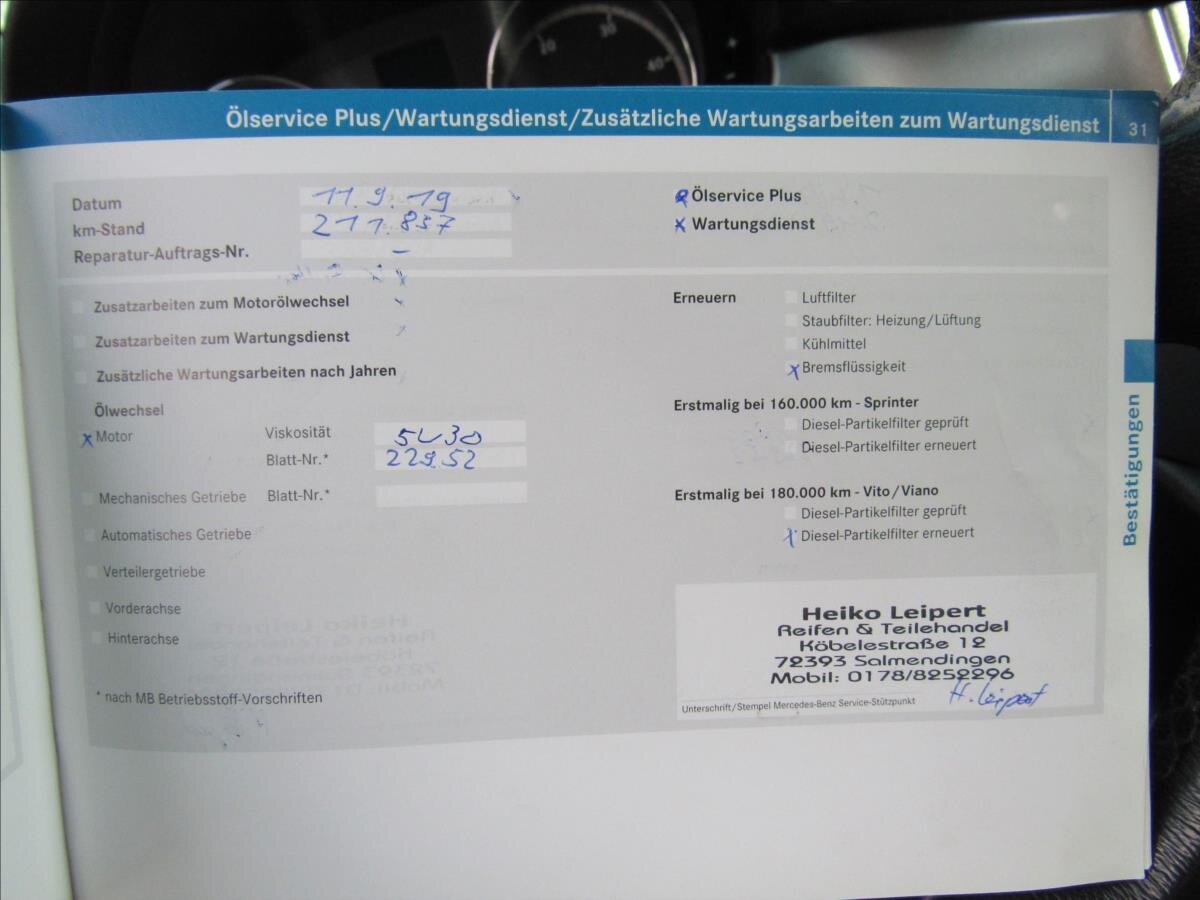 Mercedes-Benz Viano Kombi 3,0 l 150 kw