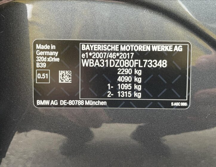 BMW Řada 3 Kombi 2,0 l 140 kw