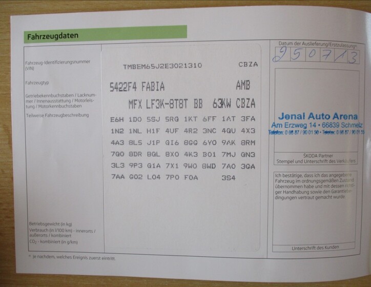 Škoda Fabia 28