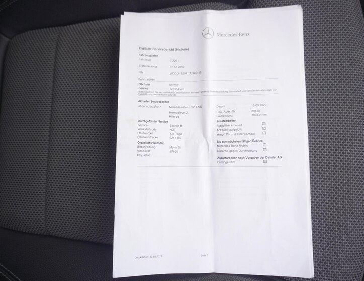 Mercedes-Benz Třídy E Kombi 2,0 l 143 kw