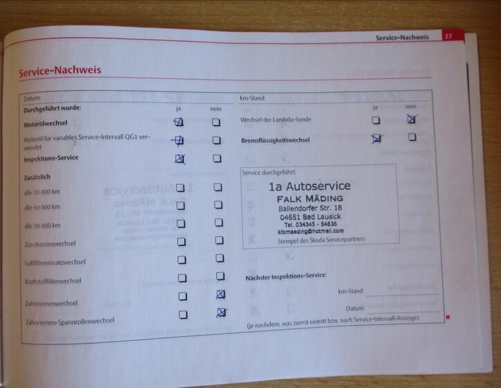 Škoda Octavia Liftback 1,6 l 75 kw