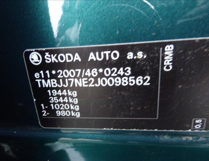 Škoda Octavia Kombi 2,0 l 110 kw