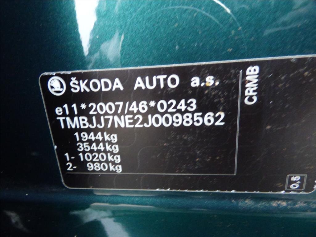 Škoda Octavia Kombi 2,0 l 110 kw