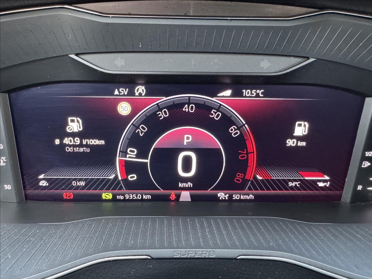 Škoda Superb Liftback 2,0 l 200 kw