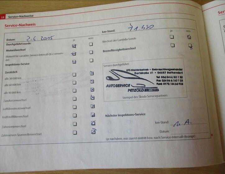 Škoda Fabia Hatchback 1,2 l 51 kw