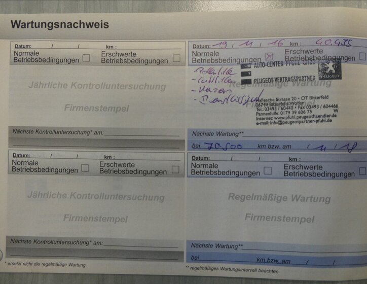 Peugeot Partner Tepee MPV 1,6 l 88 kw