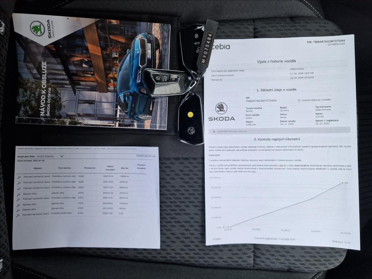 Škoda Octavia Sedan 1,5 l 110 kw