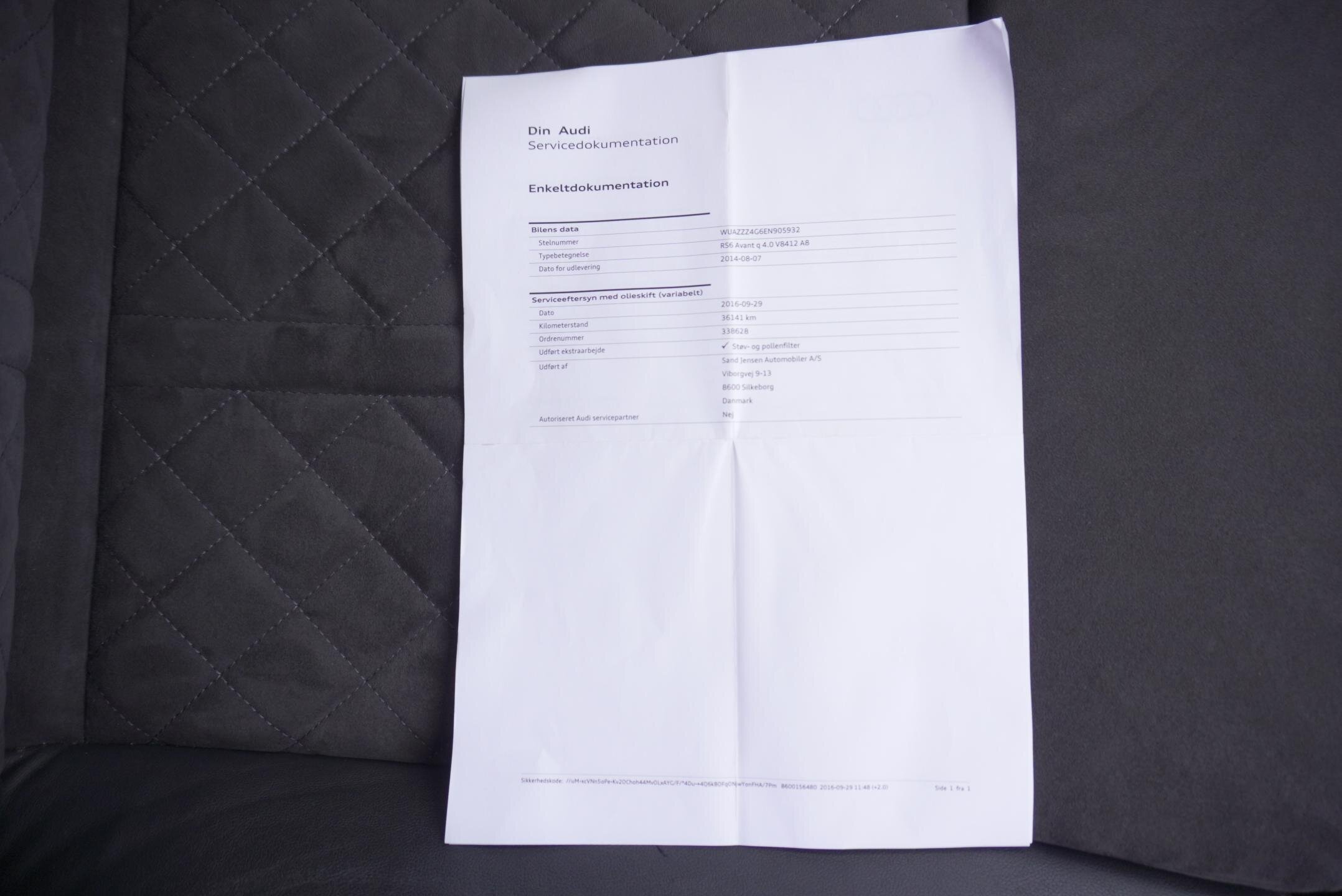 Audi RS 6 Hatchback 4,0 l 412 kw