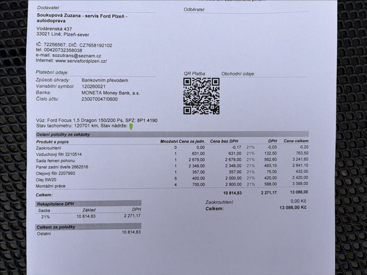 Ford Focus Kombi 1,5 l 110 kw
