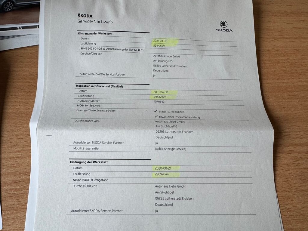 Škoda Superb Liftback 2,0 l 110 kw