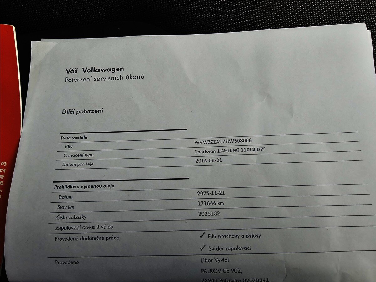 Volkswagen Golf Sportsvan Kombi 1,4 l 110 kw