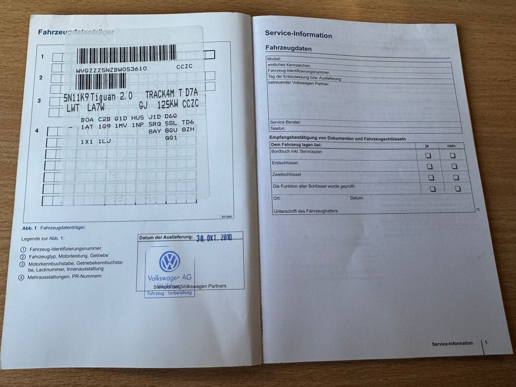 Volkswagen Tiguan SUV 2,0 l 125 kw