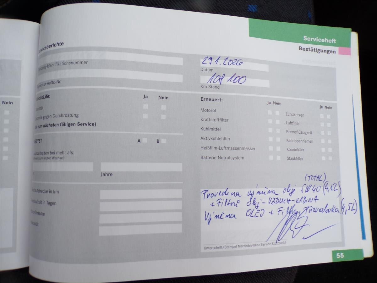 Mercedes-Benz Třídy A Kombi 1,6 l 60 kw