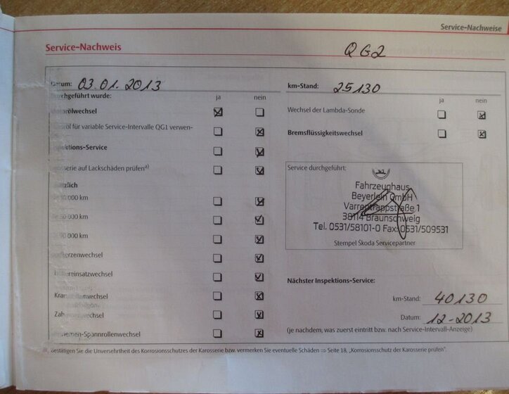 Škoda Fabia Hatchback 1,2 l 44 kw