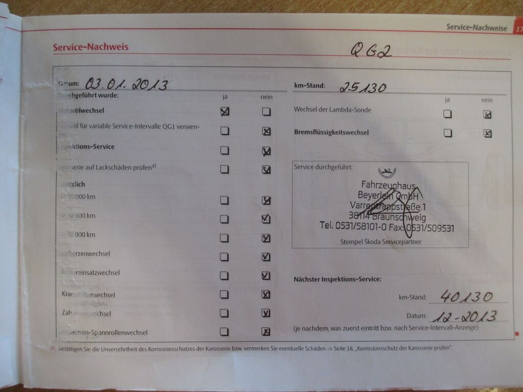 Škoda Fabia Hatchback 1,2 l 44 kw