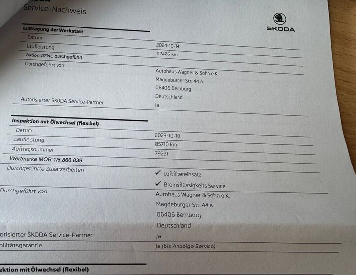 Škoda Karoq SUV 1,5 l 110 kw