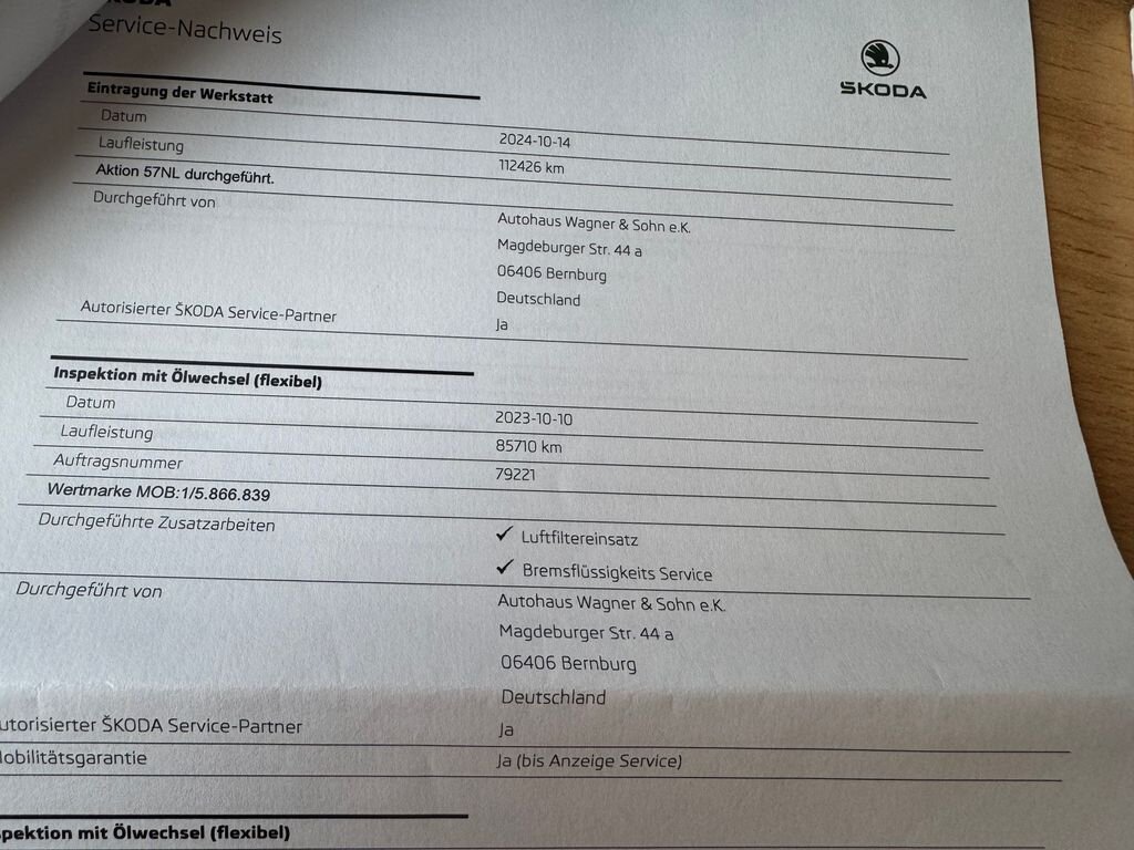 Škoda Karoq SUV 1,5 l 110 kw