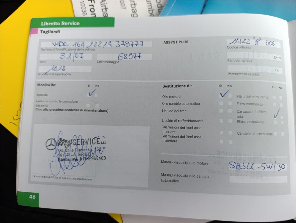 Mercedes-Benz Třídy M SUV / Terénní 3,0 l 165 kw