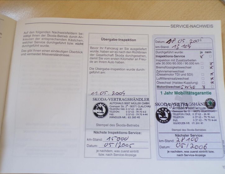 Škoda Fabia Kombi 1,4 l 55 kw