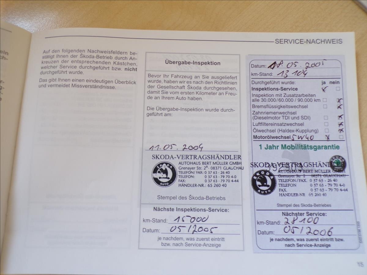 Škoda Fabia Kombi 1,4 l 55 kw