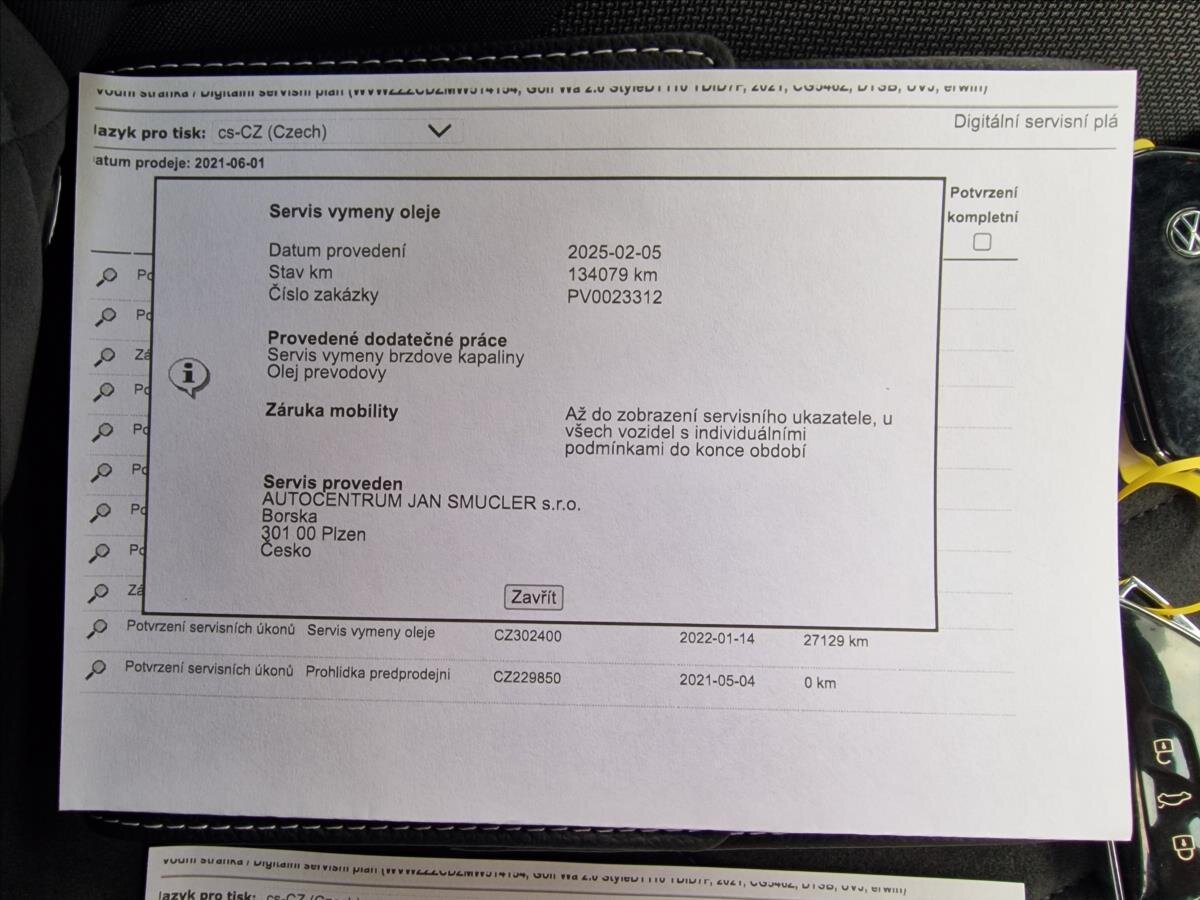 Volkswagen Golf Kombi 2,0 l 110 kw