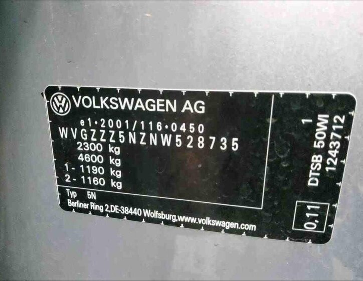 Volkswagen Tiguan SUV / Terénní 2,0 l 110 kw