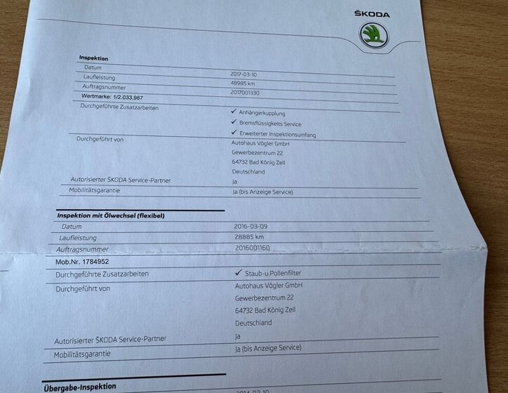 Škoda Octavia Kombi 1,2 l 77 kw