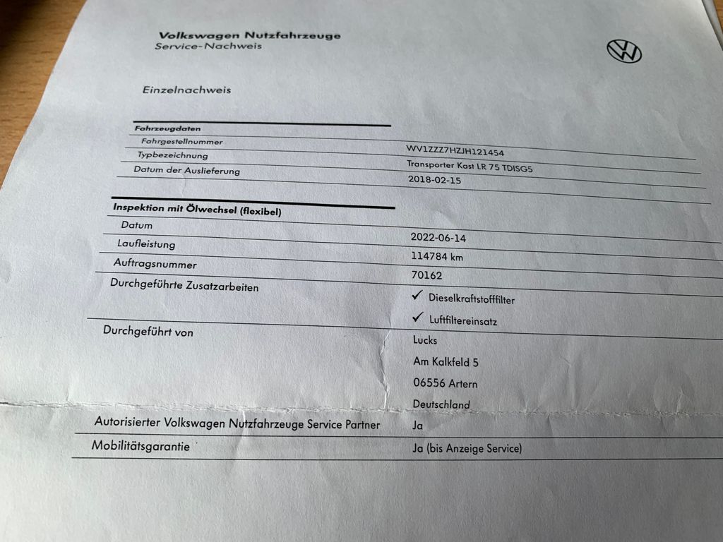 Volkswagen Transporter