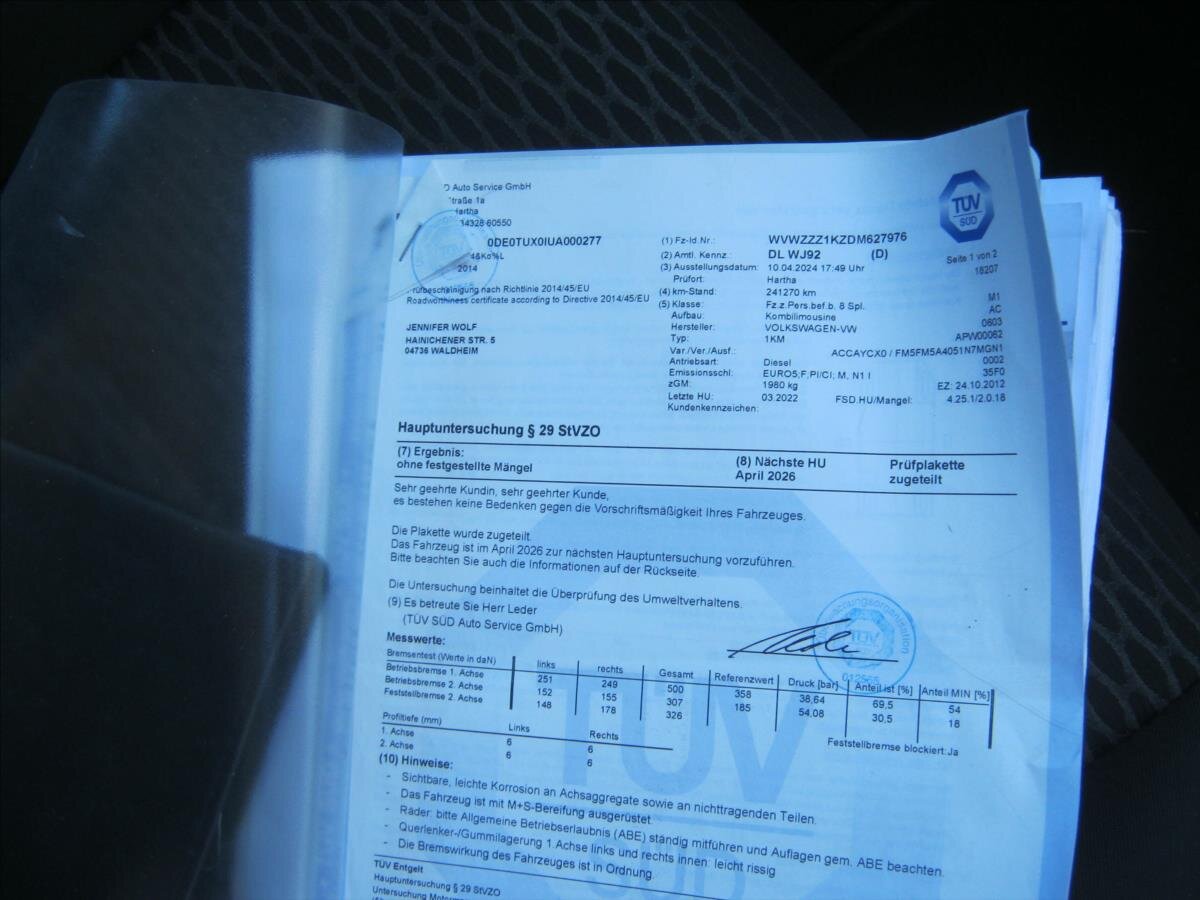 Volkswagen Golf Kombi 1,6 l 77 kw