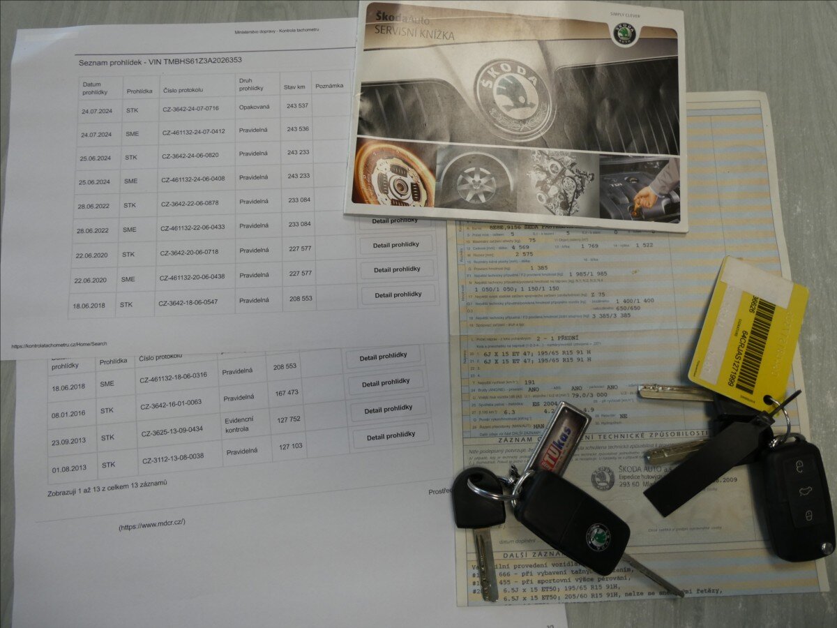 Škoda Octavia Kombi 1,9 l 77 kw