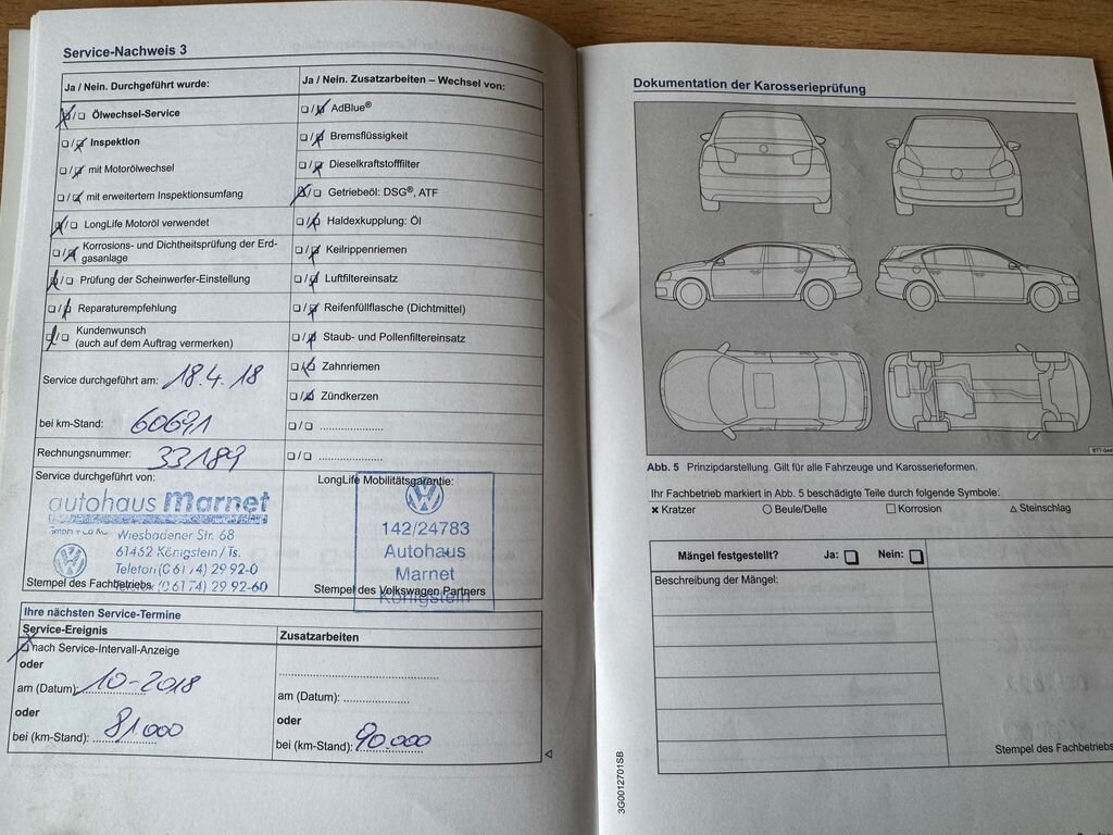 Volkswagen Golf Kombi 2,0 l 110 kw