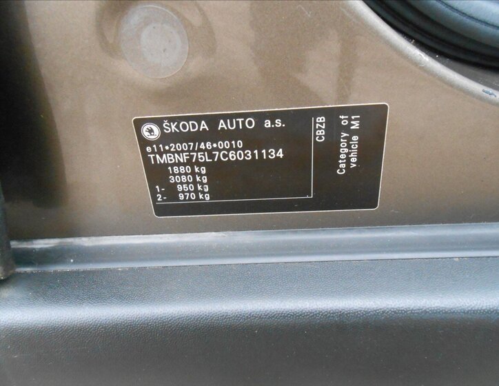 Škoda Yeti Kombi 1,2 l 77 kw