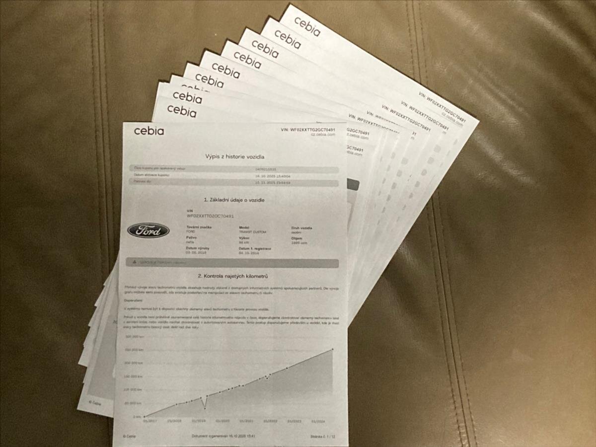 Ford Transit Custom Kombi 2,0 l 96 kw